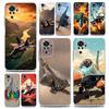 Чехол для телефона Xiaomi Redmi Note 13 12 5G 9S 9 8 10 11 Pro Plus 4G 9T 13C 12C10C 9C 9A 7 Прозрачный чехол Истребители