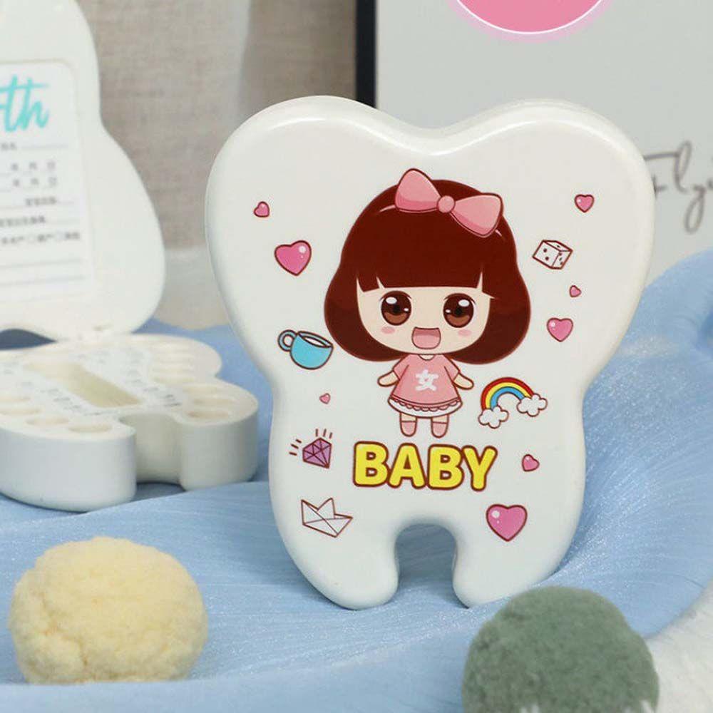 box Souvenirs Box Deciduous Tooth Case Baby Tooth Box Milk Teeth Organizer Tooth Fairy Box