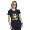 Netflix Womens/Ladies Stranger Things Hawkins Arch Tiger Cotton T-Shirt