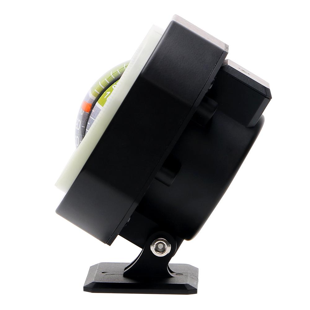 Built-in LED High-precision Luminous Car Compass Inclinometer Angle Auto Slope Meter Level Car Vehicle Declinometer Gradient