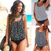 Bikinis 2023 Sexy Swimsuit Women Plus Size Tankini Sets Female Bandage Monokini Swim Vintage Beach Wear Bathing Suits