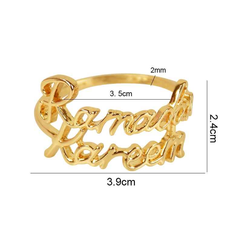 2/6 шт. Рамадан Карим Кольца для салфеток Ид Мубарак Мусульманский Исламский Обеденный Стол Домашнее Украшение Сплав Пряжка для Салфеток Рамадан Подарок 2024