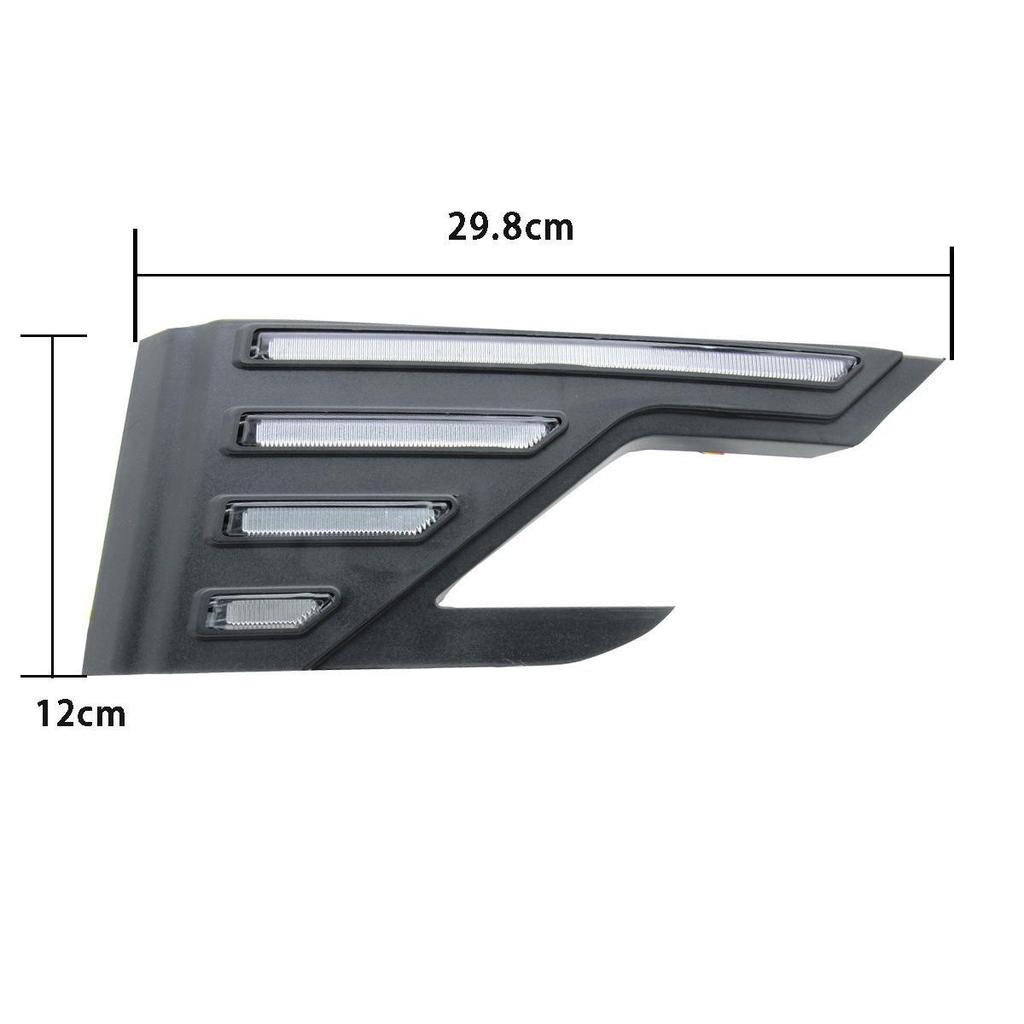 Светодиодные дневные ходовые огни и трехцветные противотуманные фары с поворотниками для Geely Boyue PRO 2019