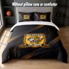 Hull FC Design Bed Bedding Set 1 Duvet Cover + 2 Pillowcases Soft Breathable Household Bed Linens