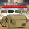Stylish Unisex Canvas Waist Bag - Large Capacity, Wear-resistant, Multifunctional for Casual Sports