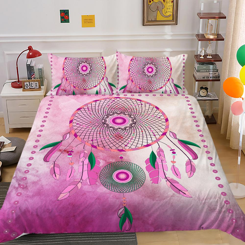 Dream Catcher Home Bedding Set Bedding Cover and Pillow Cover Set AU/EU/US Full Size Home Decoration