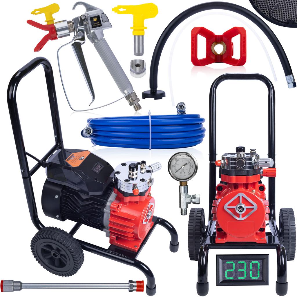 Rosfix Agregat Malarski Red Strong Storm 1100 RSS05 – Silnik 3500W | Maksymalne Ciśnienie 22MPA | Wydajność 18L/min