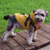 Pet Dog Winter Warm Zipper Hoodie Jacket with Harness Waterproof Pet Coat With Pocket