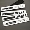 3D ABS Car Letters Logo SDrive 28i 30i Rear Trunk Badge Side Fender Emblem Decals For BMW Z4 E85 E86 E89 G29 Auto Accessories