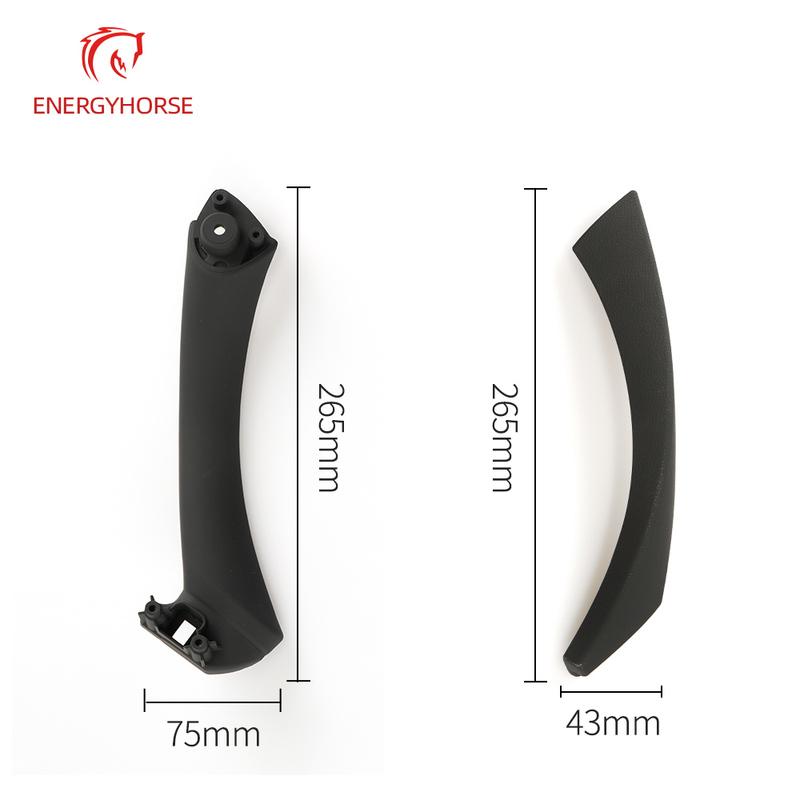 Левая правая ручка двери салона автомобиля крышка отделка для BMW 3 серии E90 E91 E92 E93 2005-2012 316 318 320 325 328i