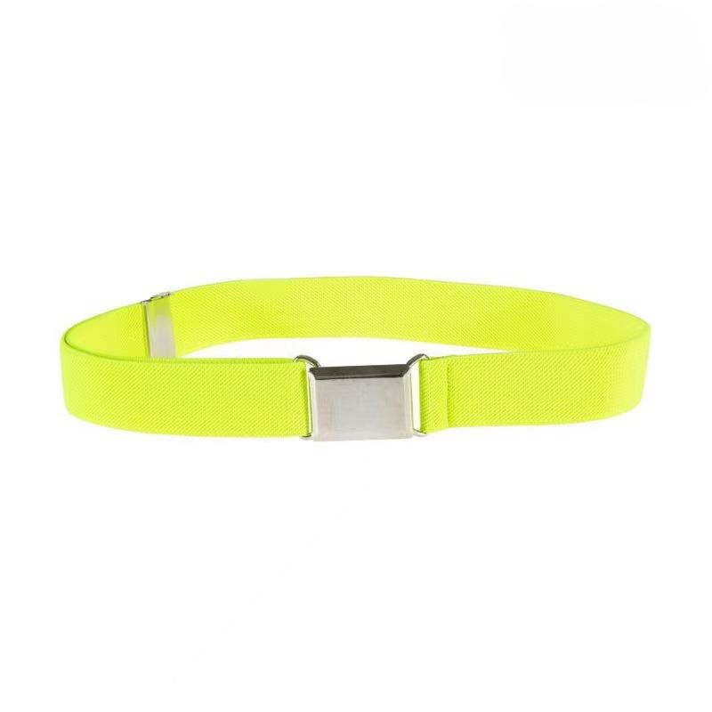 Child Elastic Belt For Boys Girls Adjustable Scout Training Children Students Belt Elastic Belt Width of 2.5 Cm