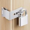 Safety Padlock Hasp Anti-theft Clasp Lock Durable Lock Plate Buckle  Drawer