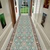 Living Room Retro Floor Mat Carpet Bedroom Full Bed Bedside Crawling Mat Coffee Table Entrance Door Mat