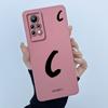 For Infinix Note 11s X698 Case infinix Note 11 Pro X697 Casing Shockproof Lucky Initial Letters Silicone Soft Matte Bumper Cover