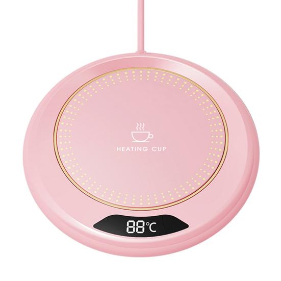 Подогреватель для кружек, электрическая подставка для кофейной чашки с подогревом и 3-температурными настройками, водонепроницаемая USB-подключаемая грелка для чашки с водой, подключаемая к сети