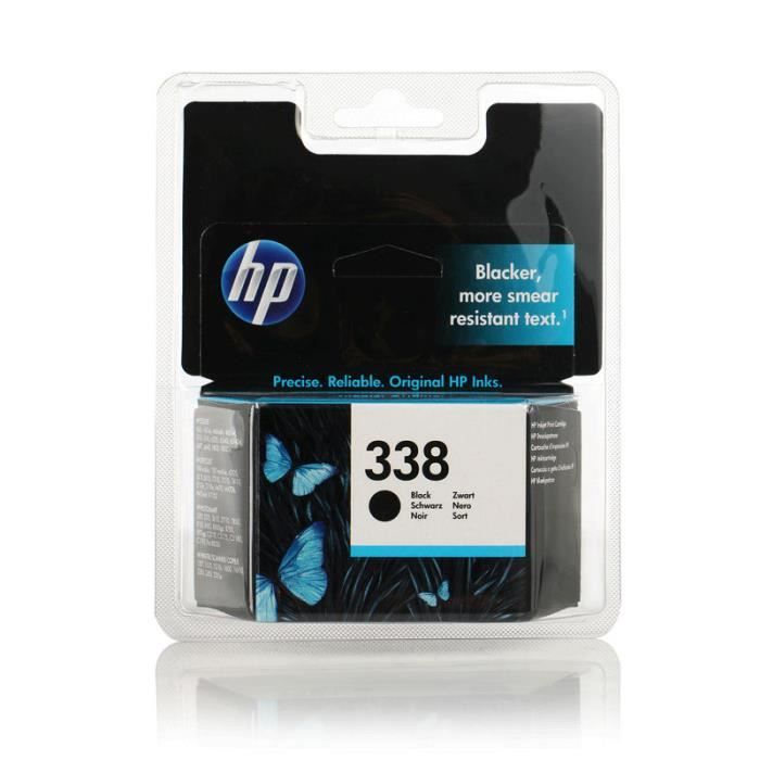 Cartouche d'encre HP 338 - Noir - 450 pages - pour HP Deskjet