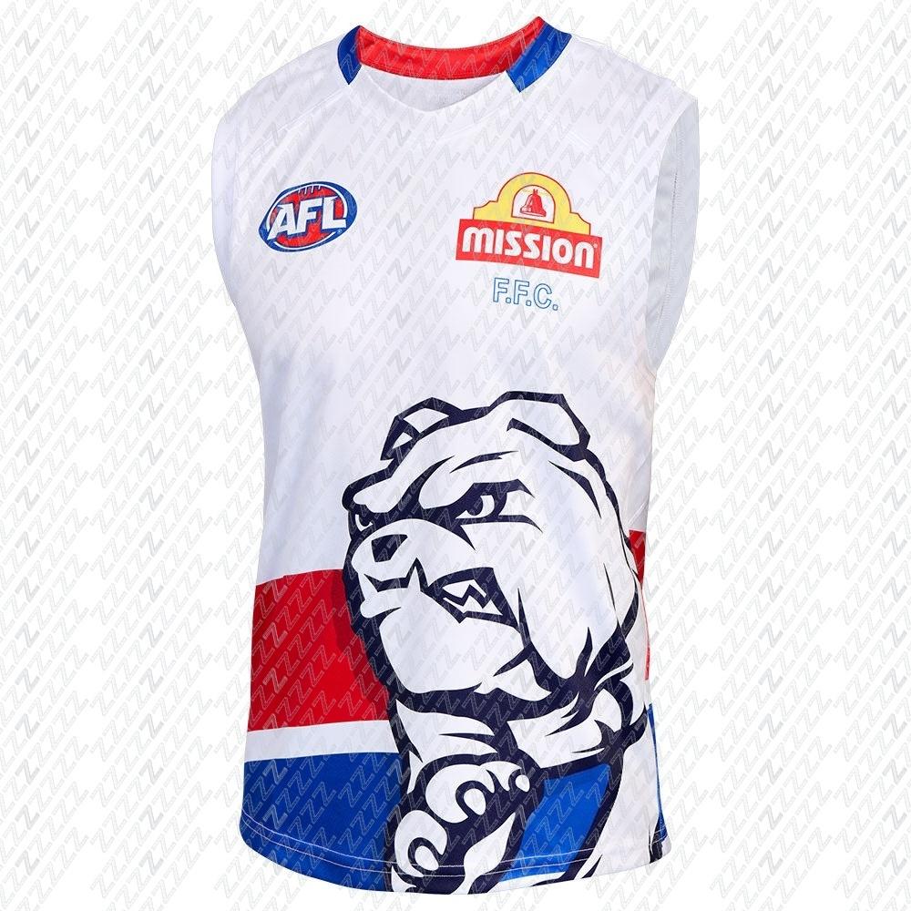 New Australian Style Rugby Jerseys, Western Bulldog Indigenous Training Jerseys, Youth Training Sportswear, Sports Vests