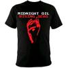 Midnight Oil Rising Seas Band Graphic Black T-Shirt