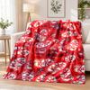 Kit Kat Flannel Throw Blanket Soft Warm Cozy For Sofa Bed Indoor Home Bedroom Use
