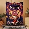Custom Name Personalized Genshin Impact Print Blanket, Home Decor, Bedroom, Sofa, Camping, Couch, Gifts for Birthday Christmas