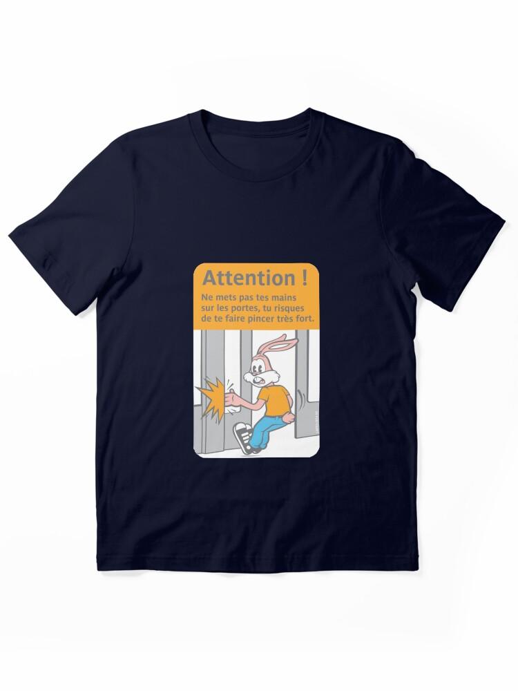 Metro Serge the metro rabbit Sticker Essential T-Shirt