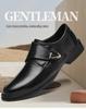Men's Cross-Grain Cowhide Formal Leather Shoes for Autumn - Business, Casual, Wedding, or Dad's Style