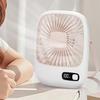 Регулируемый небольшой электрический вентилятор USB-зарядка персональный настольный вентилятор прочный охлаждающий вентилятор летний подарок