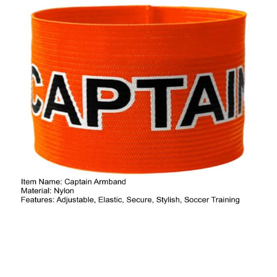 Капитанские нарукавники для футбола, нейлоновые эластичные капитанские нарукавники, регулируемые, унисекс, для футбола, баскетбола, для тренировок молодежных и взрослых команд