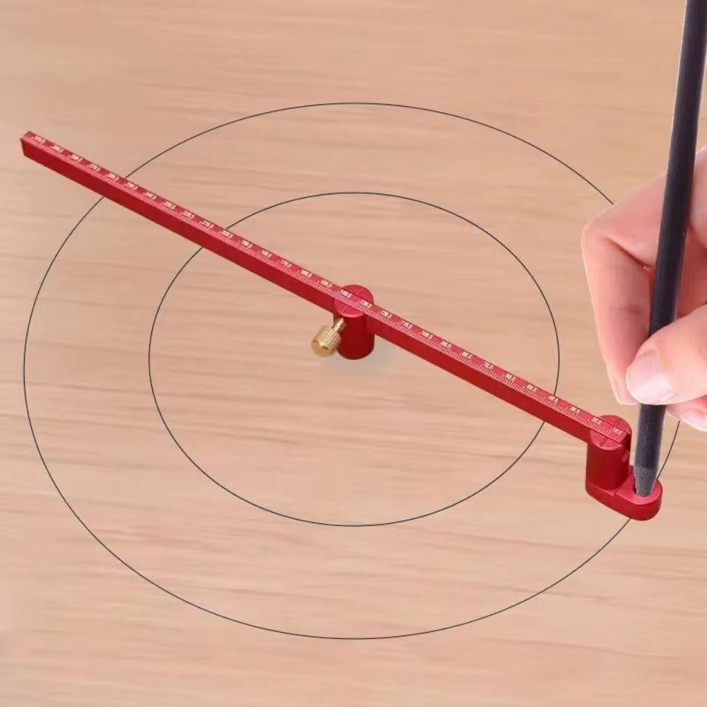 360 Degrees Fixed-Point Circle Line Marking Gauge Adjustable Woodworking Scriber DIY Supplies