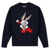 Looney Tunes Рождественский свитшот унисекс для взрослых Bugs Bunny