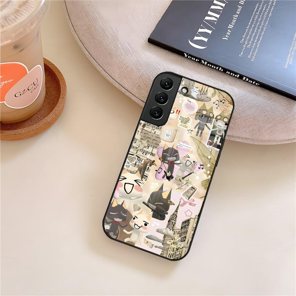 Мультяшный Иноуэ Торо Милый Чехол для Телефона Стекло Для Samsung Galaxy S25 S23 S24 S21 S22 S20 Ultra Fe Plus A15 A14 Чехол