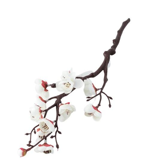 Довольно искусственный цветок, не выцветающий, долговечный, декоративный