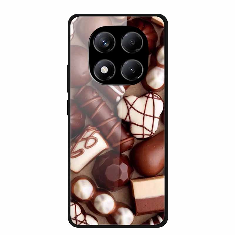 Роскошный Чехол Для Redmi Note 14 Pro 4G Чехол Из Закаленного Стекла Для Xiaomi Redmi Note14 Pro 4G Чехлы Для Телефона Модный Защитный fundas