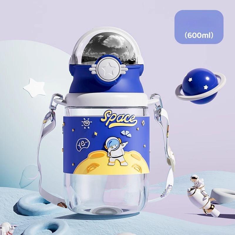 600 мл портативные многоразовые пластиковые стаканчики для вечеринки дома и кухни бутылка для воды с соломинкой походная кружка термальные напитки товары