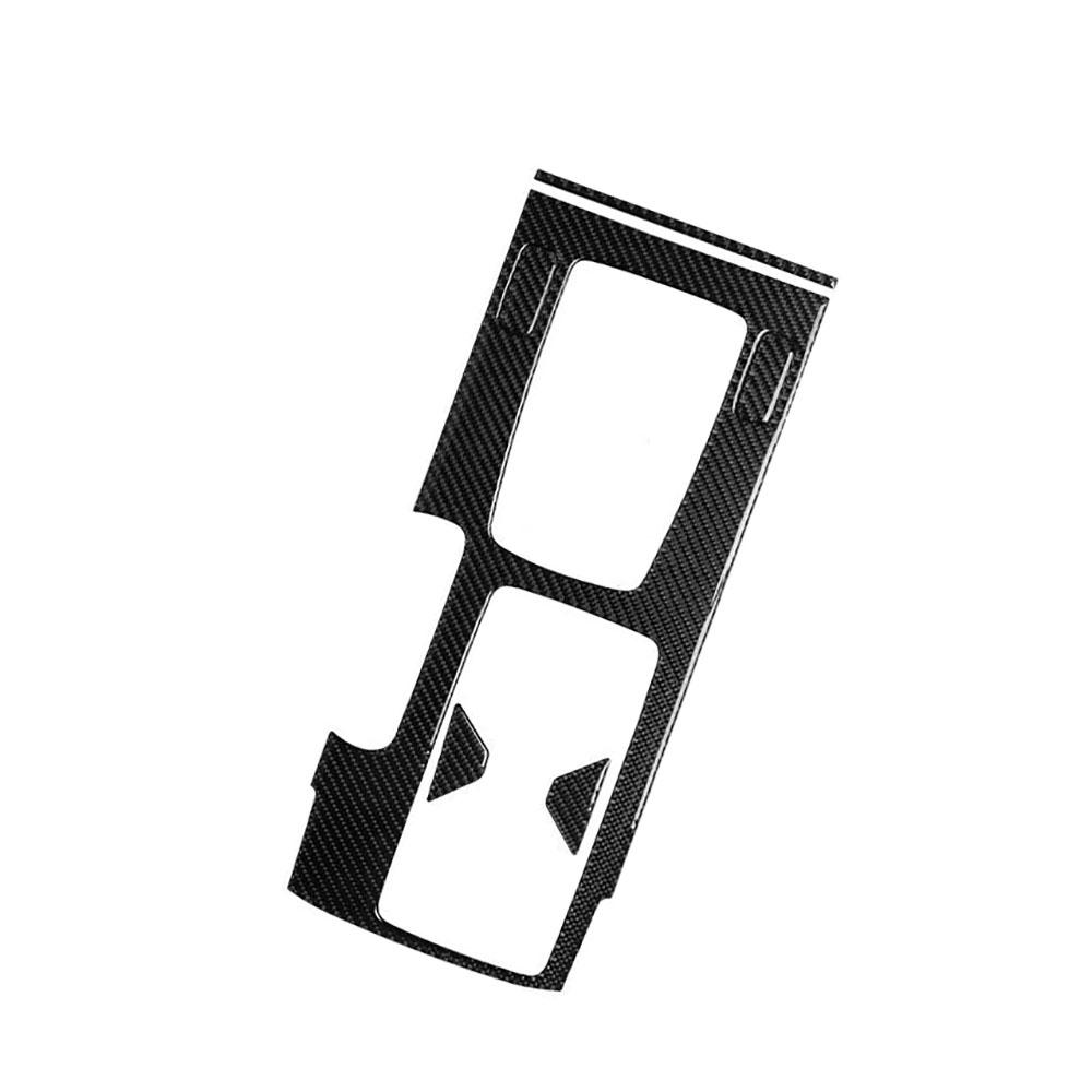 6pcs Carbon Fiber Console Gear Shift Panel Cover Trim For Honda Accord 2013-2017