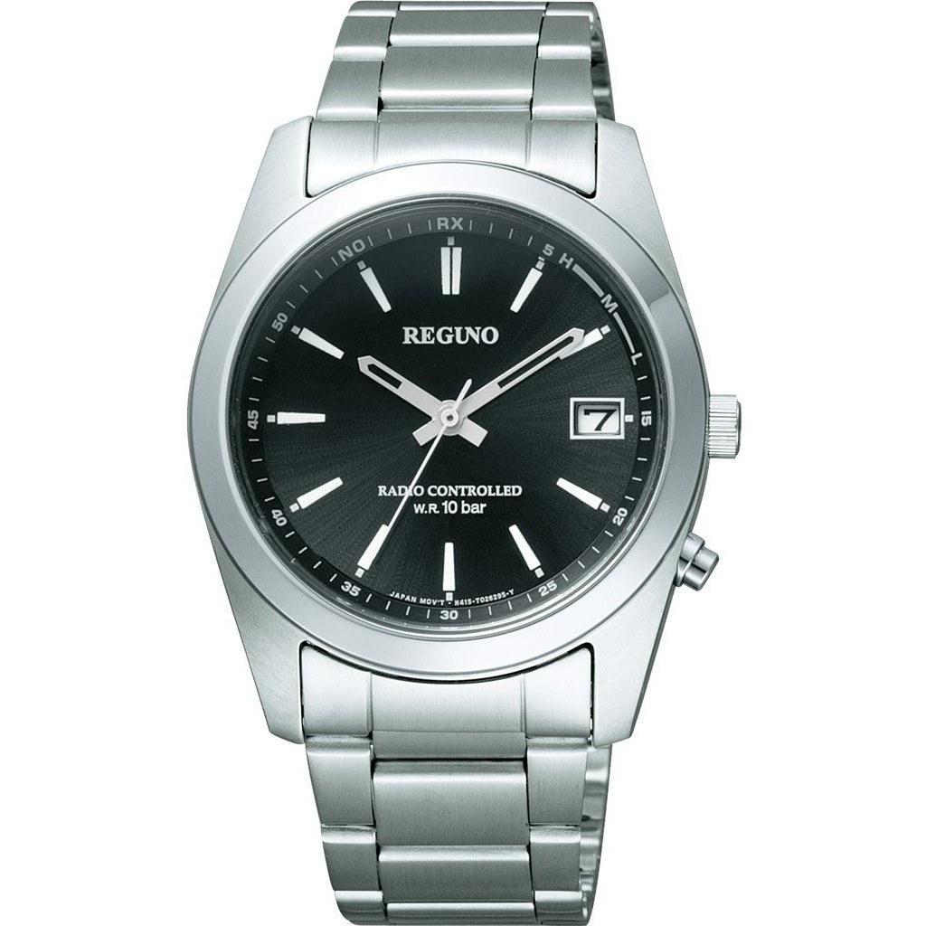 CITIZEN wristwatch REGUNO Solar Tech radio-controlled RS25-0483H mens
