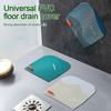 Soft Floor Drain Cover Insect-proof Sink Seal Mat Portable Sewer Pipe Cover  Bathroom Accessories