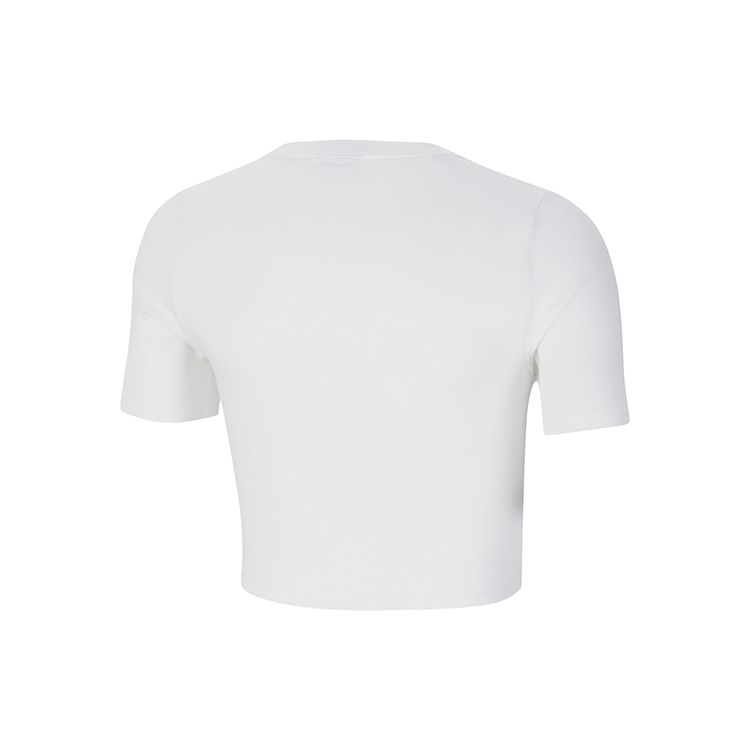 Nike Спортивная одежда Essential Fitted Stretch Crop Top T-Shirt Women Tops White CU5174-100