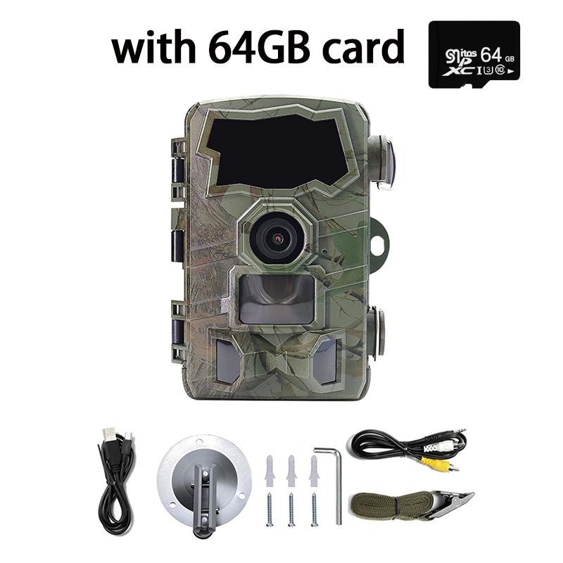 4k охотничья камера на дикую природу, Wi-Fi, дистанционное управление, Bluetooth, след, камера, 0,2 с, быстрые триггеры, ночное видение, уличный монитор безопасности