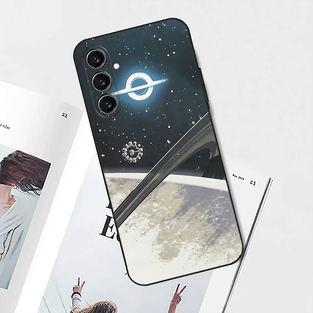 Interstellar Movie Phone Case For Samsung S25,S24,S21,S22,S23,S30,Ultra,S20,Plus,Fe,Lite,Note,10 Black Soft Shell