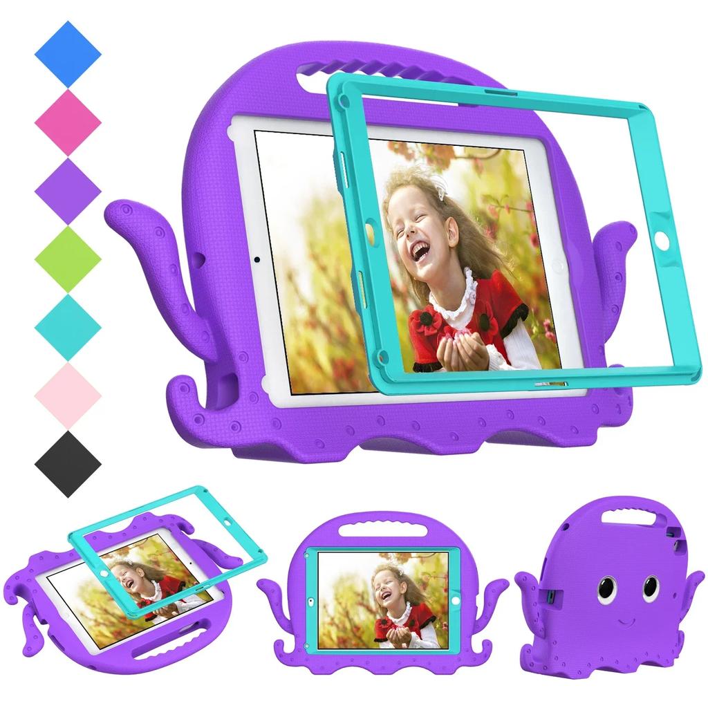 Octopuses EVA Kids Case for Samsung Galaxy Tab A9 8.7 SM X110 X115 A8 10.5 SM-X200 X205 A7 Lite 8.7" A7 10.4 Tablet Cover T290