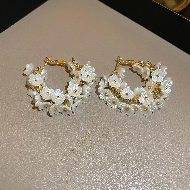 Серьги-кисточки из циркона и жемчуга «Серебряная игла» - Элегантный ретро-дизайн для женщин