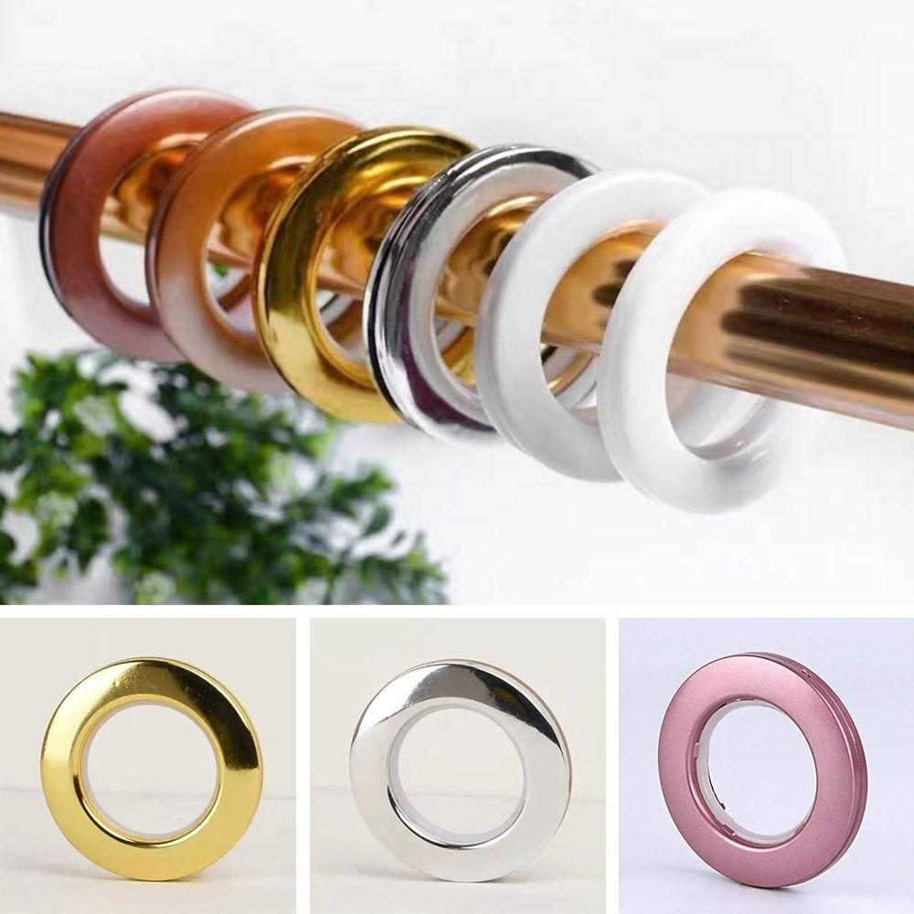 Plastic Curtain Eyelet Ring Hanging Hanging Curtain Ring Curtains Grommet Top Home Decoration