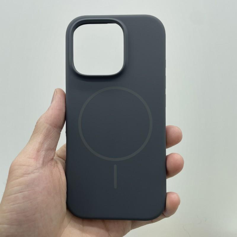 Liquid Silicone Magnetic Phone Case IPhone 17 Pro Max With Camera Button Cover Full Protection Shockproof
