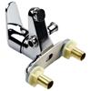 Water Mixer Tap Press Switch Control Single Handle