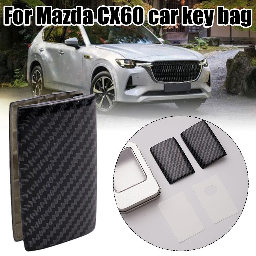 The New Car Key Bag Is Suitable For 23 Mazda CX60 Key Bag Cars With Key Covers Modified CX-60 Car Key Bag Protection Wholes Q5M3