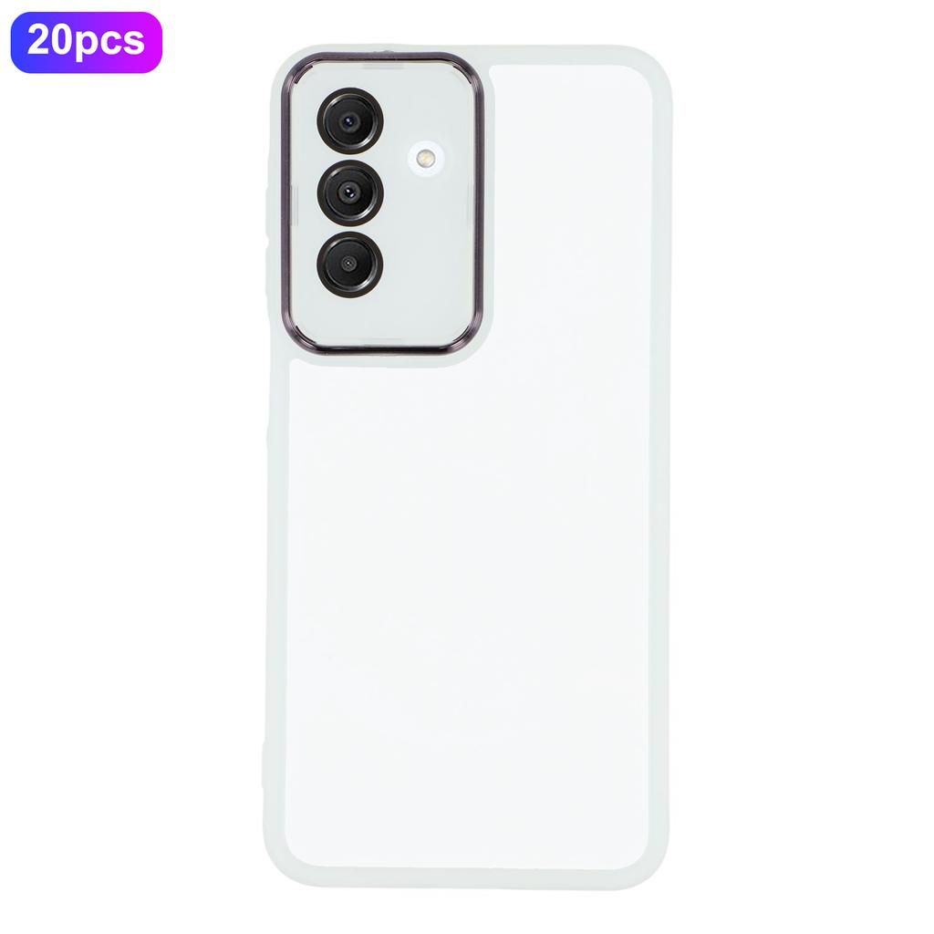 Bulk Purchasing 20Pcs For Samsung Galaxy A17 5G Case Electroplated Camera Frame TPU Phone Cover Precise Cutouts