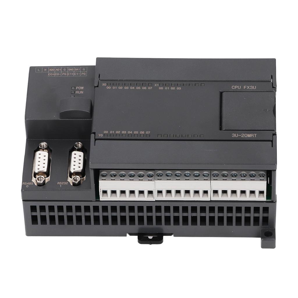 Плата управления ПЛК DC24V с релейным выходом, программируемый логический контроллер 12 входов, 8 выходов, 2 канала, счетный класс 60K