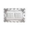Switch Sticker European Wall-mounted Outlet Style Punch Free Plastic Cover Wall Decal for Home
