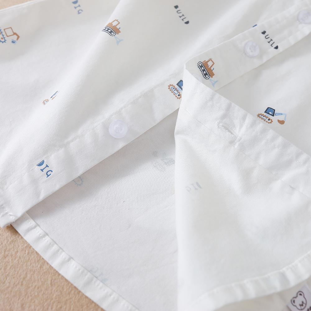 Модные детские рубашки для мальчиков с отложным воротником, школьная рубашка с длинными рукавами для мальчиков, мягкая дышащая хлопковая детская одежда для малышей От 2 до 6 лет